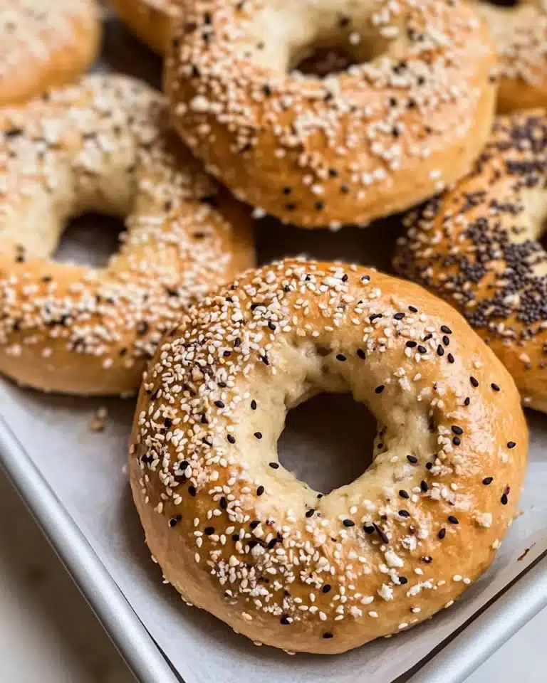 Homemade High Protein Bagels Recipe
