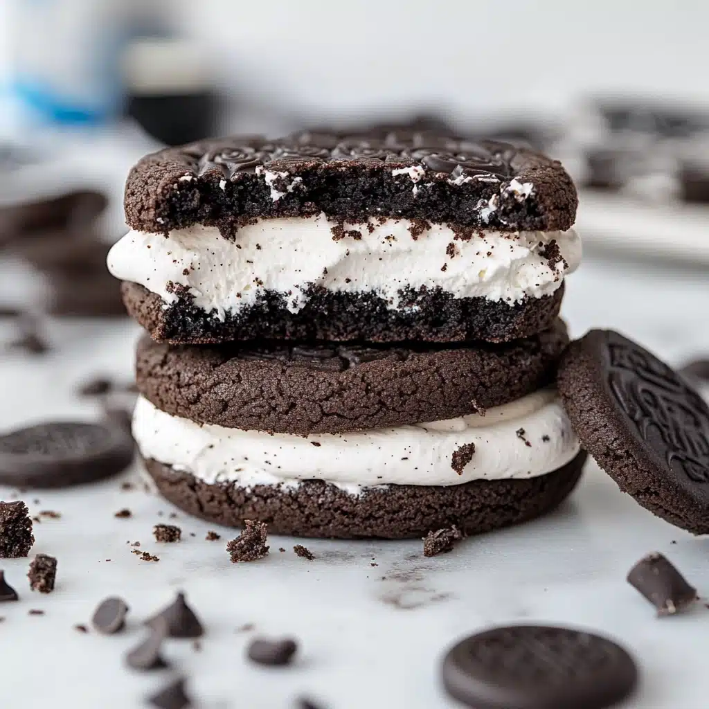 Chocolate Oreo Crumbl Cookie Recipe - Recipe Image