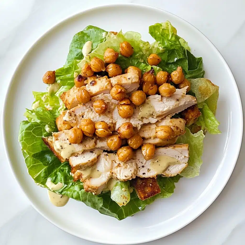 Chicken Caesar Flatbread Recipe - Recipe Image