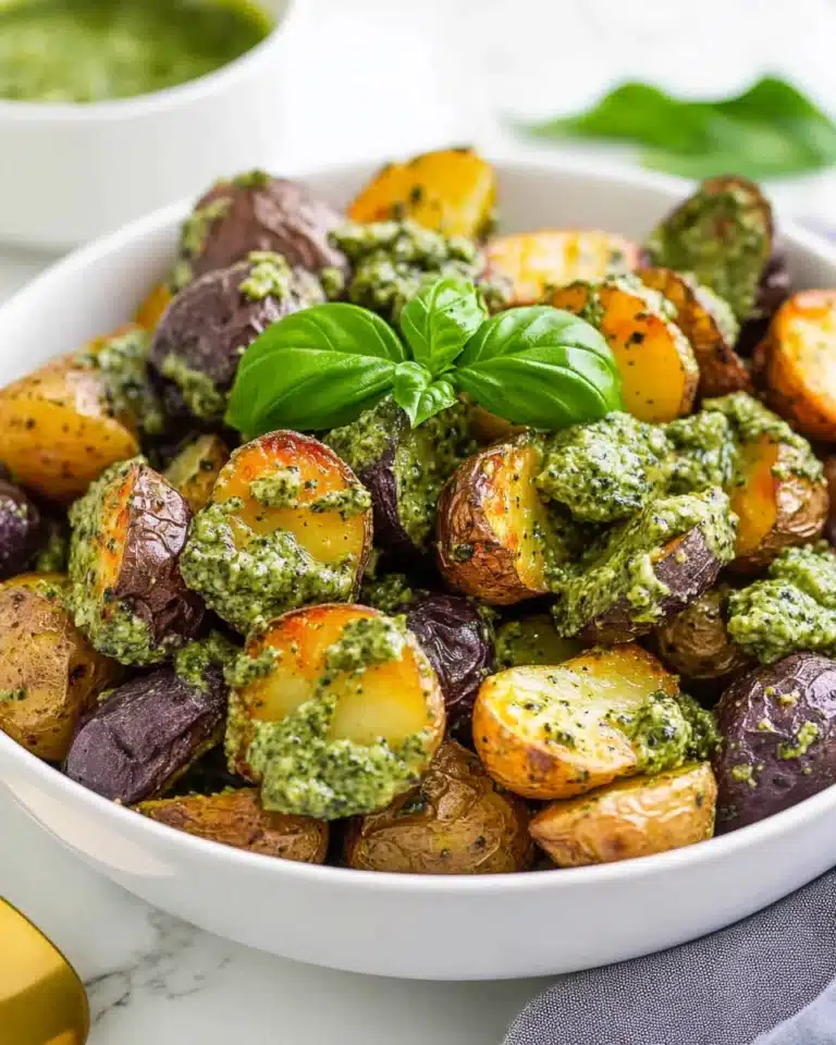 Creamy Pesto Potato Salad Recipe