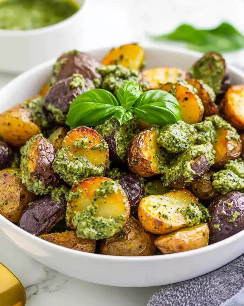 Creamy Pesto Potato Salad Recipe