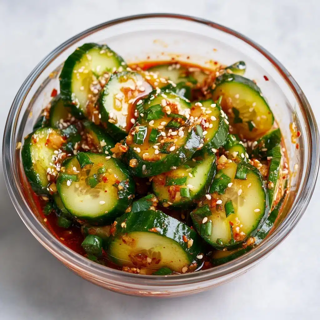 Spicy Asian Cucumber Salad Recipe - Recipe Image
