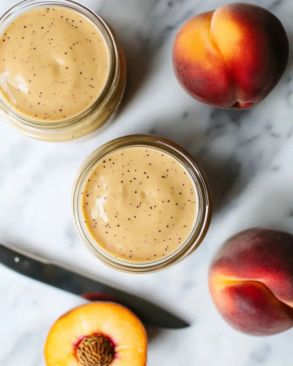 Peach Breakfast Smoothie Recipe
