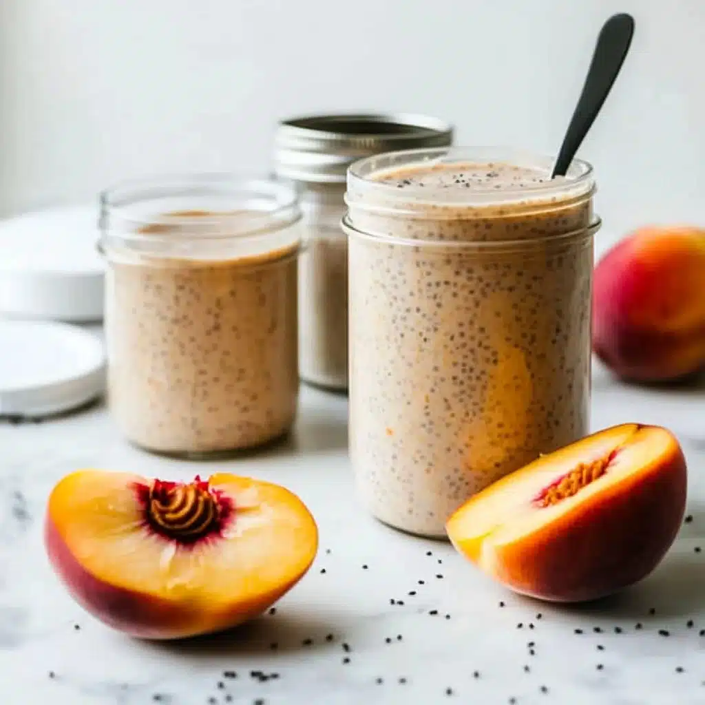 Peach Breakfast Smoothie Recipe - Recipe Image