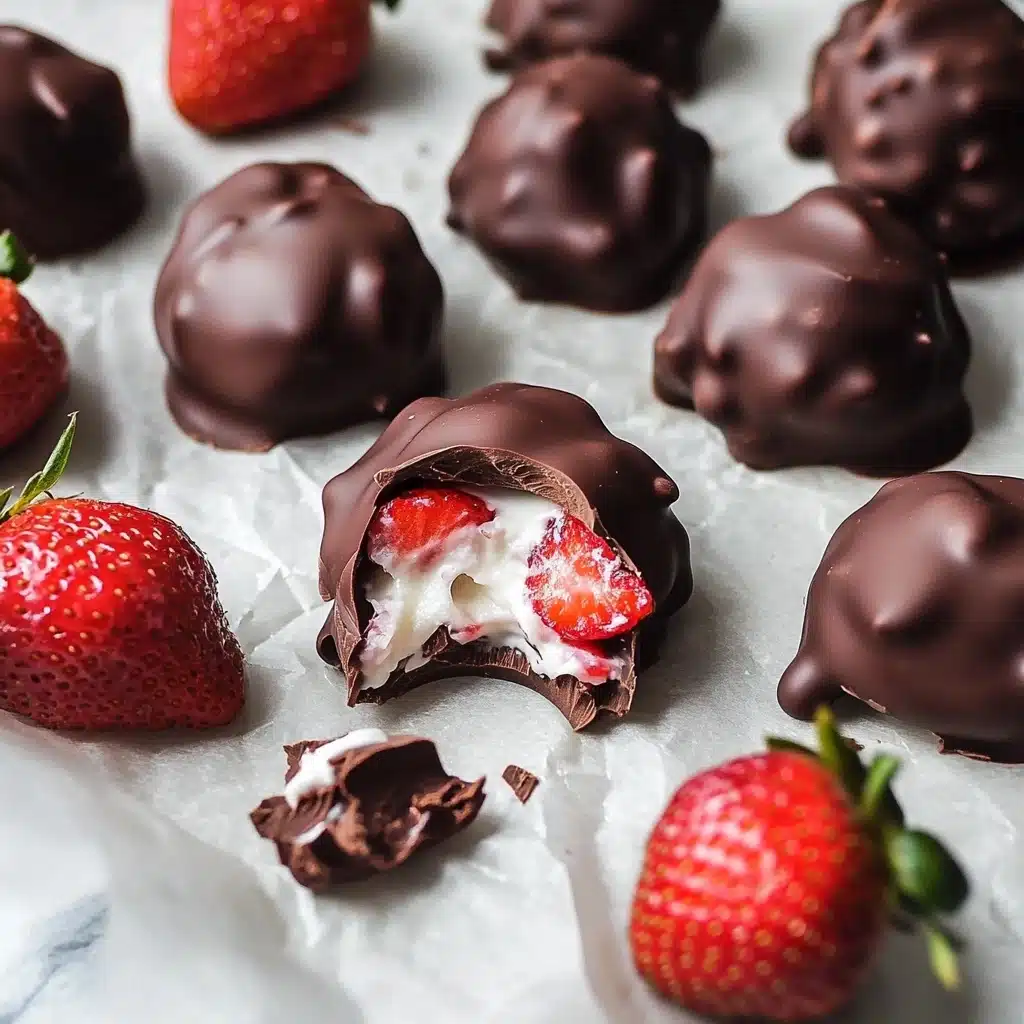 Chocolate Strawberry Yogurt Clusters Recipe - Recipe Image