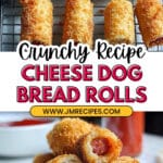 Cheese Dog Bread Rolls Recipe