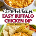 Crock Pot Buffalo Chicken Dip Recipe