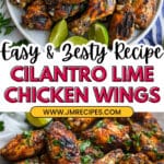 Cilantro Lime Chicken Wings Recipe