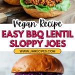 BBQ Lentil Sloppy Joes Recipe