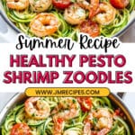 Pesto Shrimp Zoodles Recipe