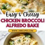 Chicken and Broccoli Alfredo Bake Recipe