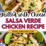 Grilled Salsa Verde Chicken with Pepper Jack Recipe