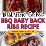 Slow Cooker BBQ Baby Back Ribs Recipe