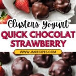 Chocolate Strawberry Yogurt Clusters Recipe