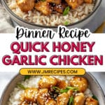 15-Minute Honey Garlic Chicken Recipe