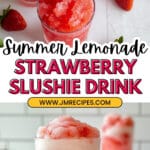 Strawberry Lemonade Slushie Recipe