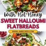 Hot Honey Halloumi Flatbreads Recipe