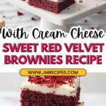 Red Velvet Brownies Recipe