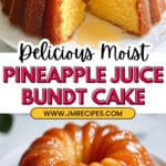 Pineapple Juice Cake Recipe
