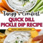 Dill Pickle Dip Recipe