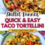 Taco Tortellini Skillet Recipe