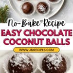 Chocolate Coconut Balls Recipe