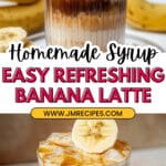 Banana Latte Recipe