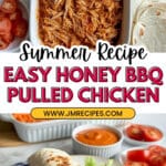 Honey BBQ Pulled Chicken Recipe