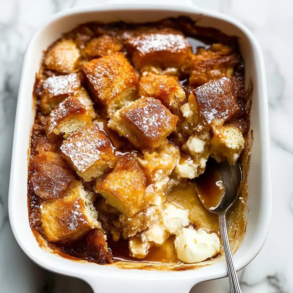 Baked Cream Cheese French Toast Casserole Recipe - Recipe Image