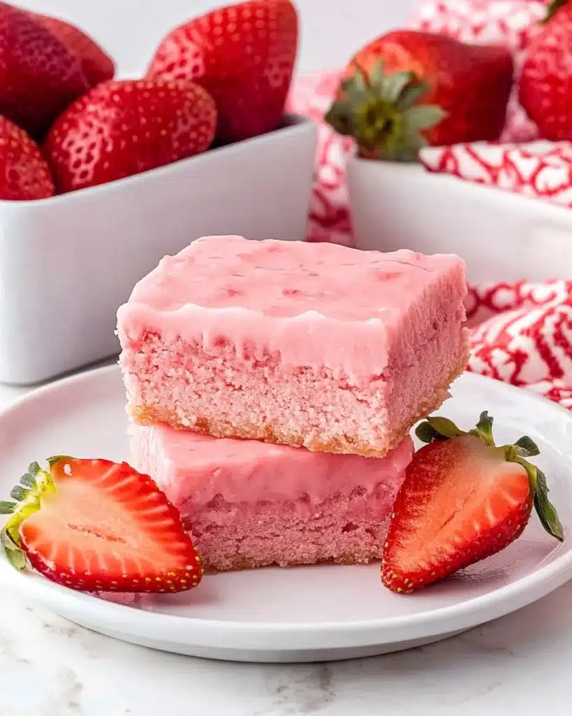 Strawberry Brownies Recipe