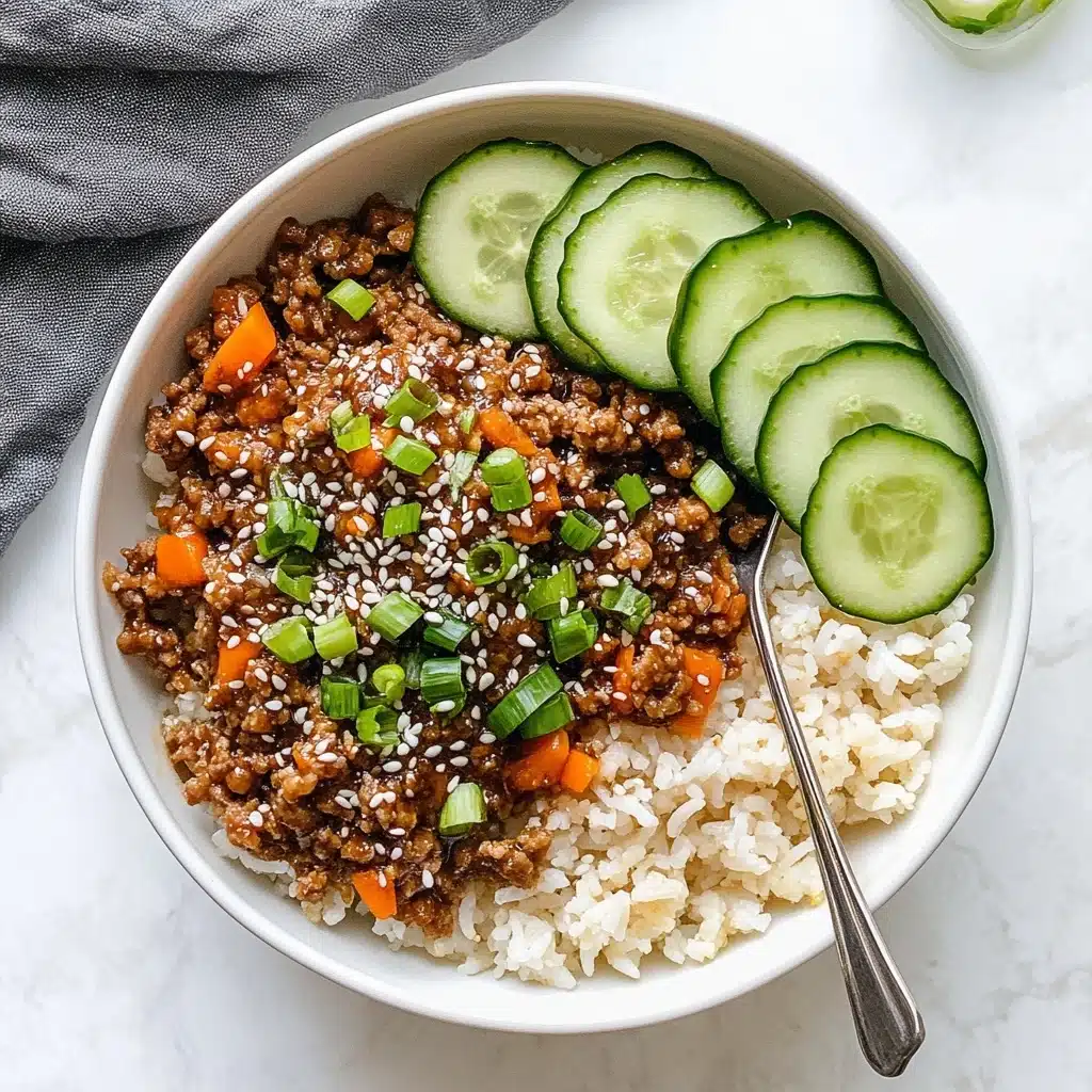Korean Beef Bowl Recipe - Recipe Image
