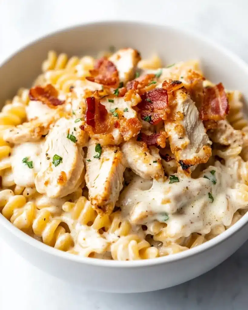 Chicken Bacon Ranch Pasta Recipe