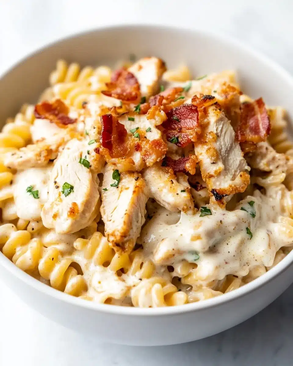 Chicken Bacon Ranch Pasta Recipe