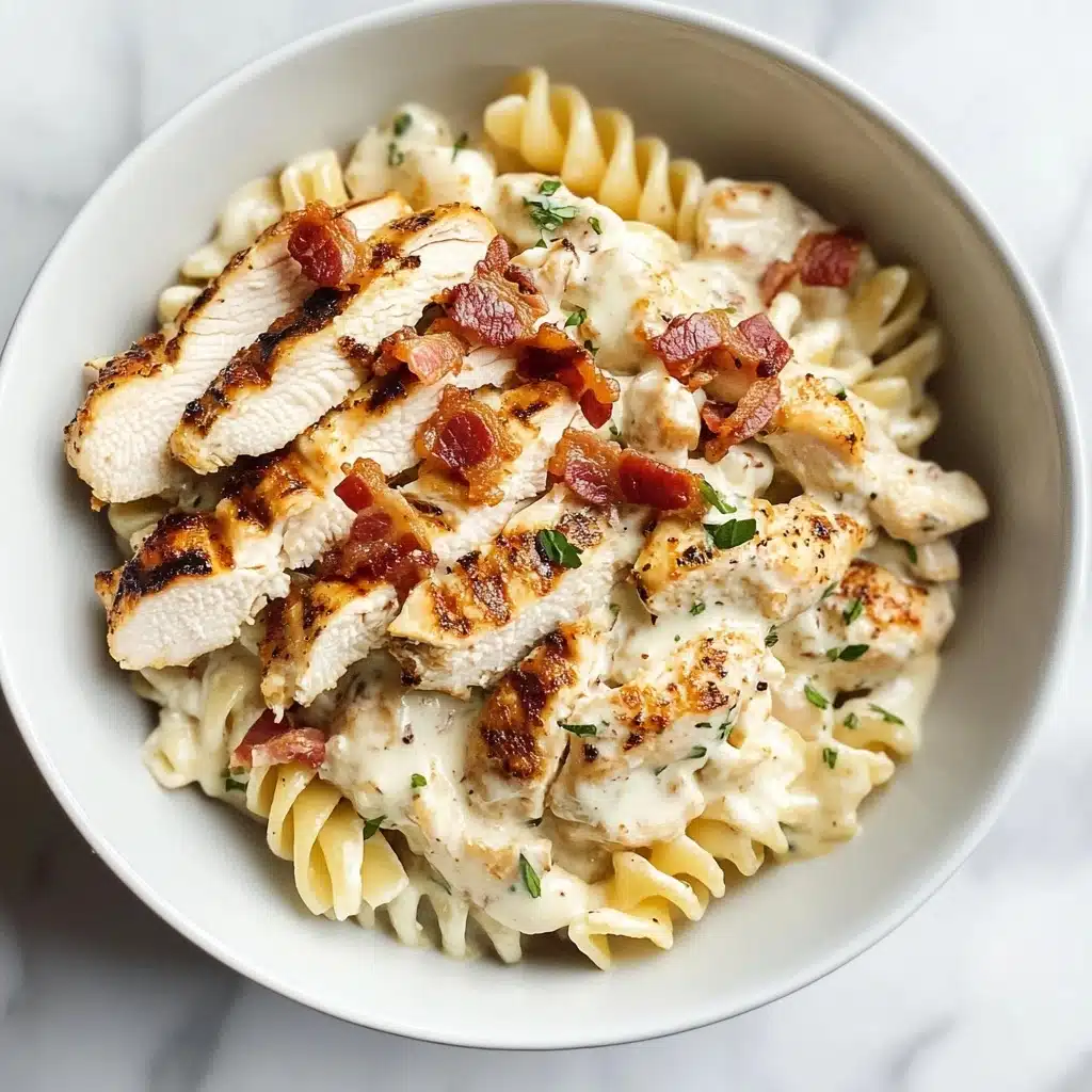 Chicken Bacon Ranch Pasta Recipe - Recipe Image