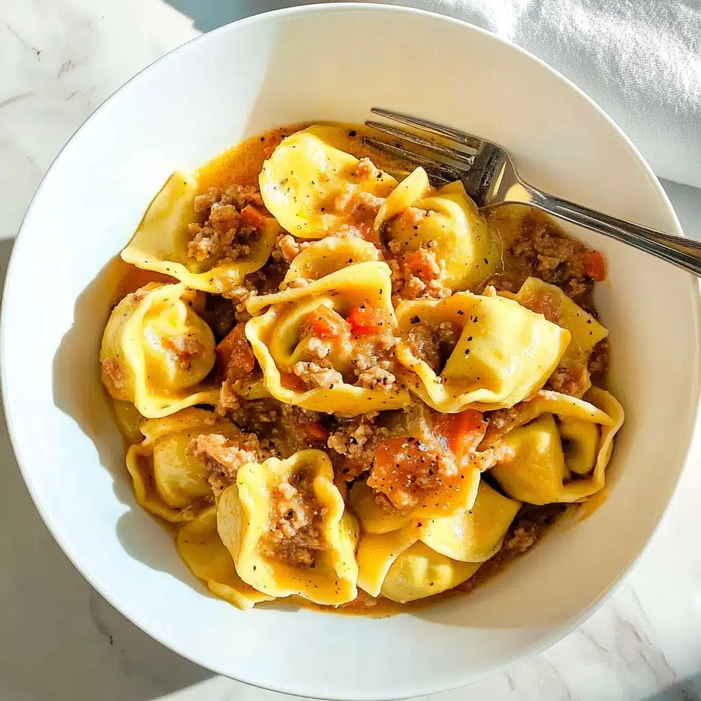 Tortellini Carbonara Recipe - Recipe Image