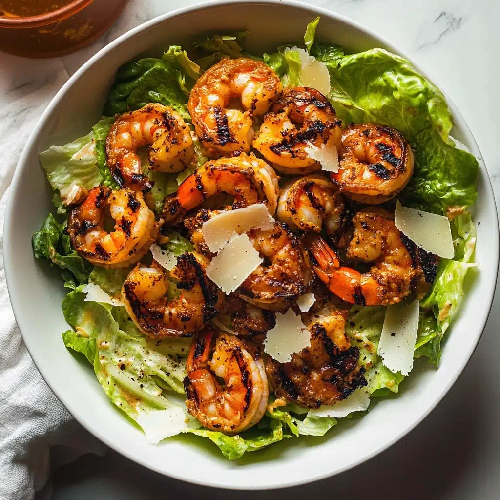 Blackened Shrimp Caesar Salad Recipe - Recipe Image