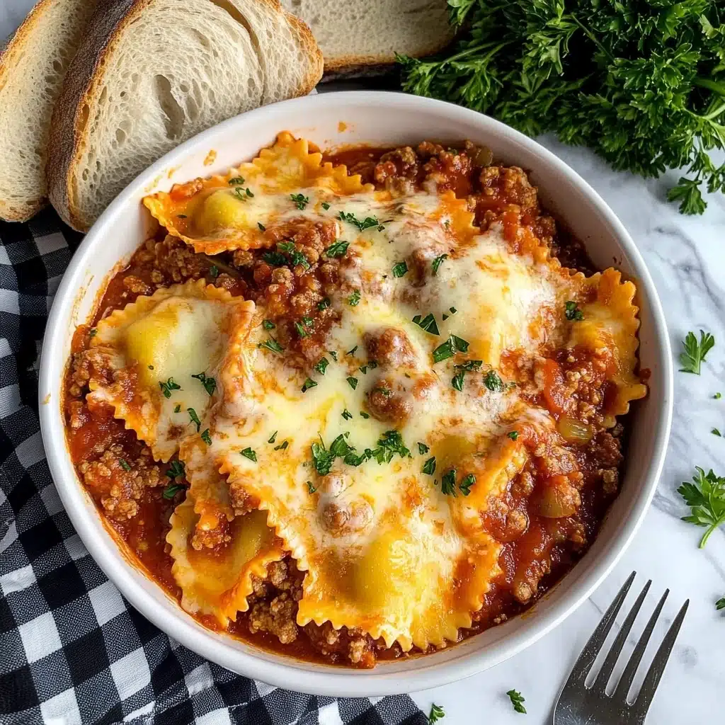 Slow Cooker Lasagna with Ravioli Recipe - Recipe Image
