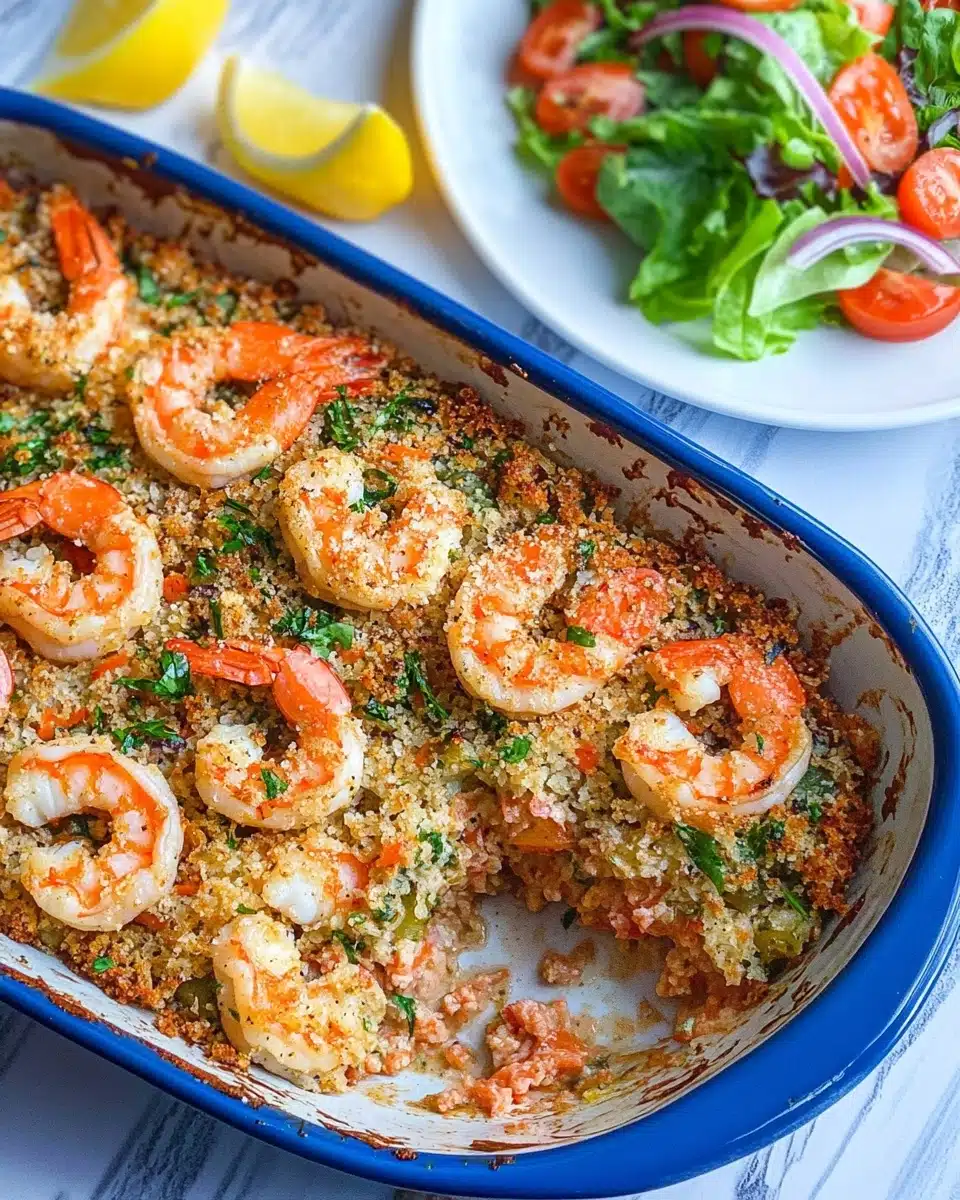 Baked Crab-Stuffed Shrimp Casserole Recipe