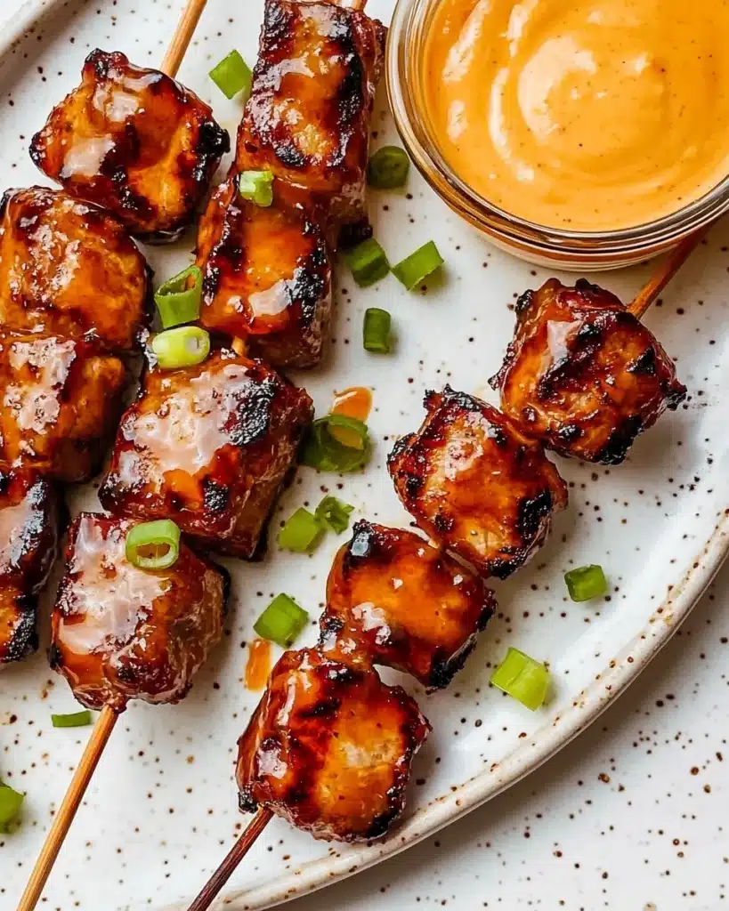 Bang Bang Chicken Skewers Recipe