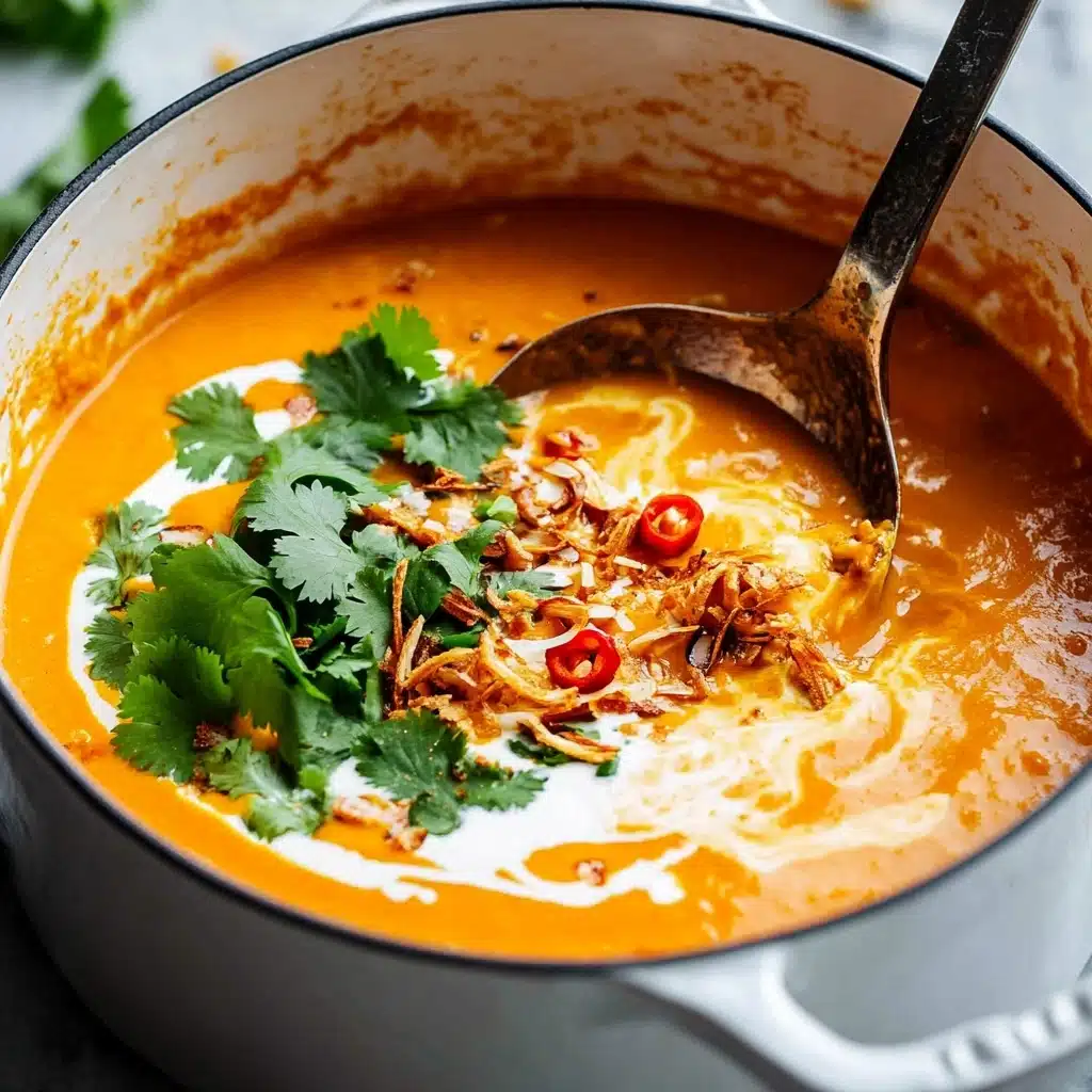 Thai Coconut Pumpkin Soup Recipe - Recipe Image