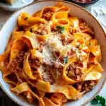 Creamy Calabrian Chili Pappardelle with Sausage & Fennel Recipe