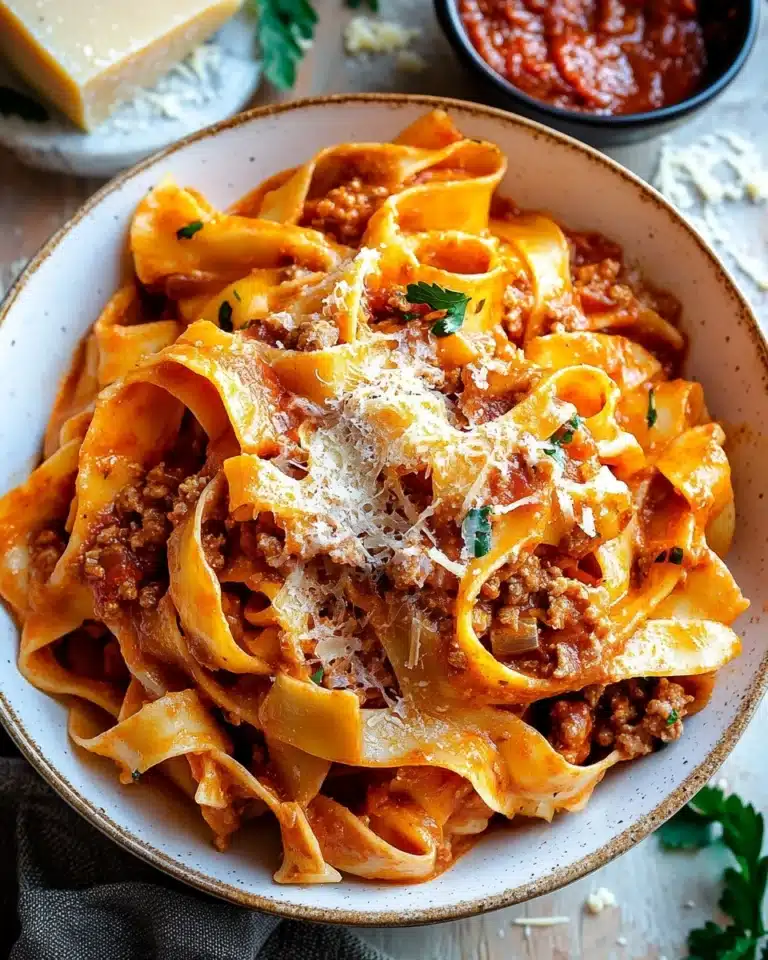 Creamy Calabrian Chili Pappardelle with Sausage & Fennel Recipe