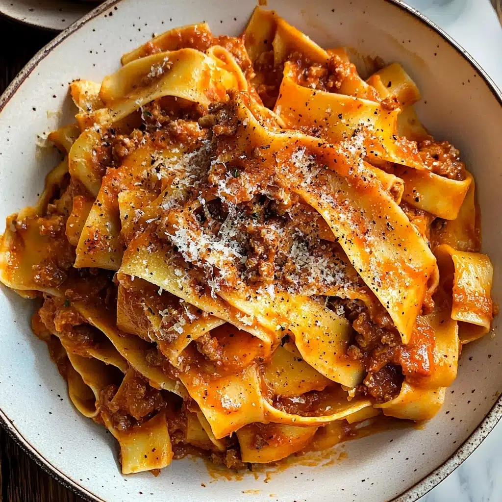Creamy Calabrian Chili Pappardelle with Sausage & Fennel Recipe - Recipe Image