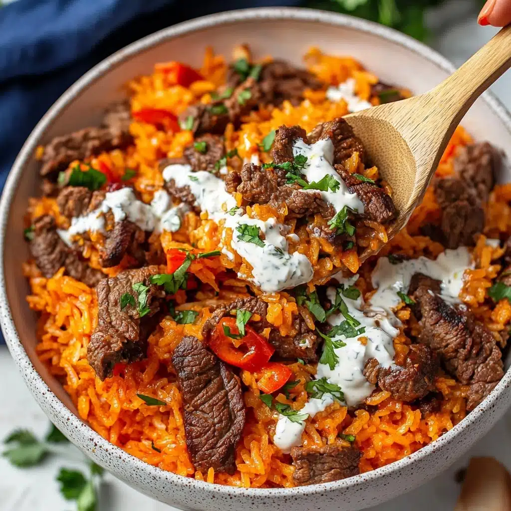 Steak & Queso Rice Recipe - Recipe Image