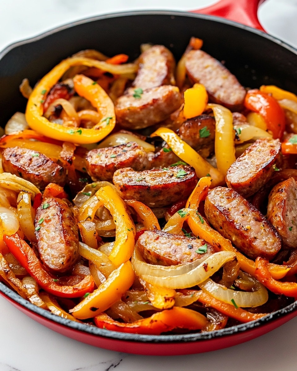 Sausage and Peppers Skillet Recipe