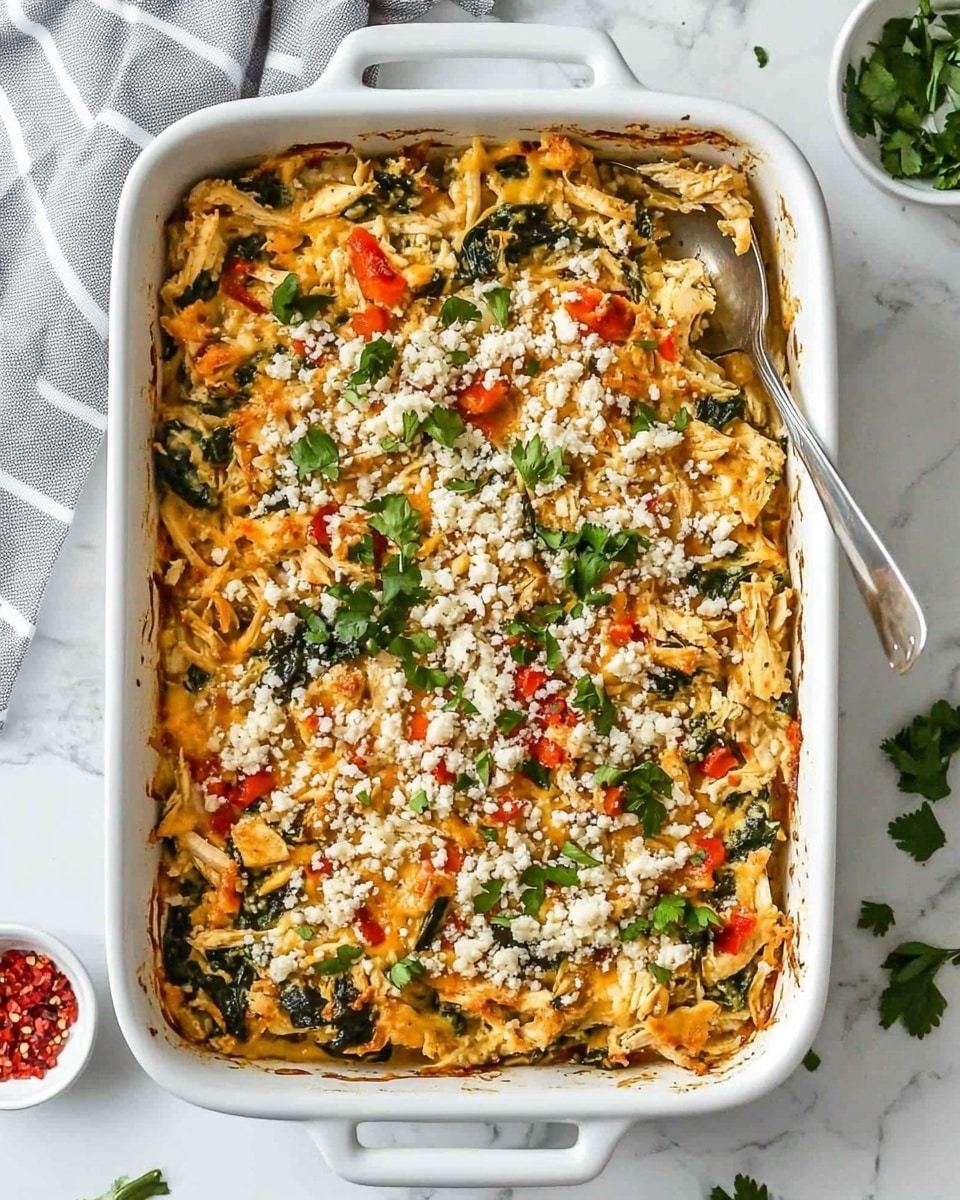 Greek Chicken and Orzo Casserole Recipe