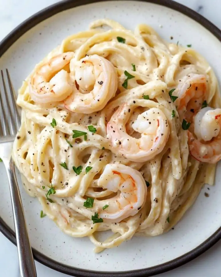 Creamy Prawn Linguine Recipe