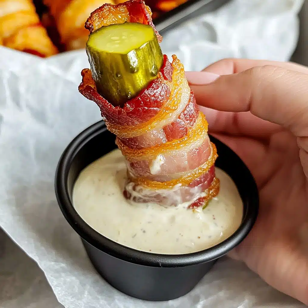 Bacon Wrapped Pickles (AKA Pickle Fries) Recipe - Recipe Image