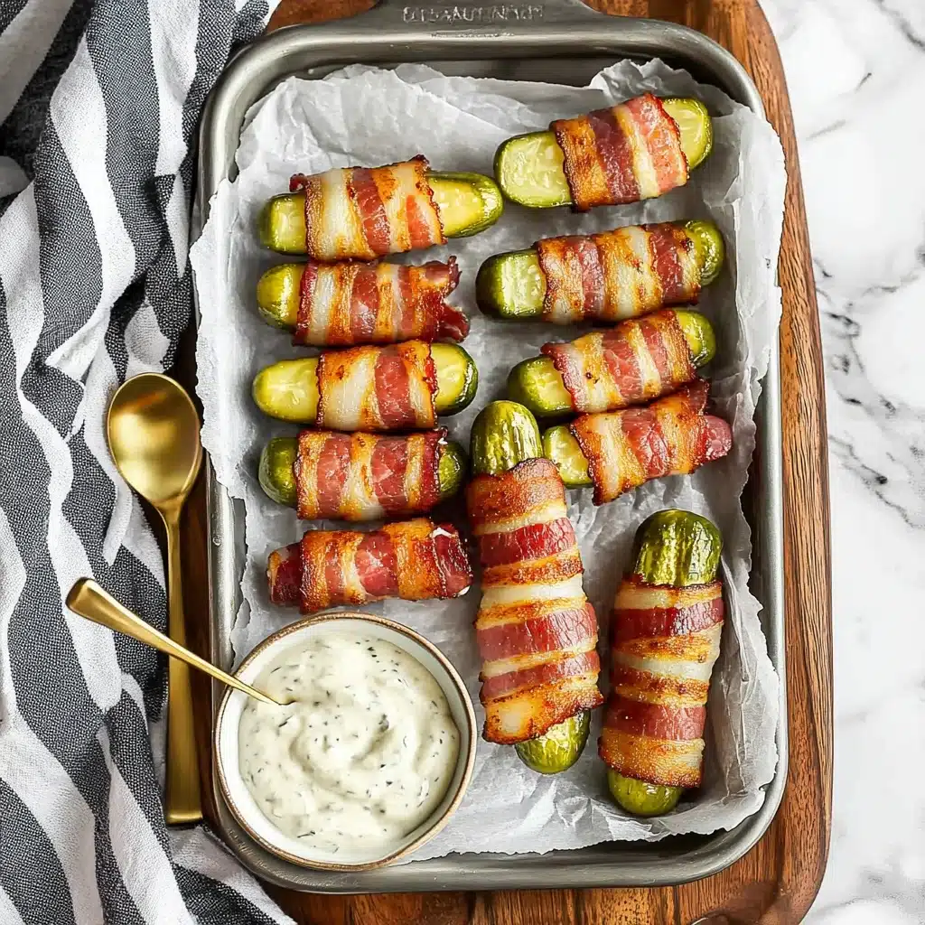 Bacon Wrapped Pickles (AKA Pickle Fries) Recipe - Recipe Image
