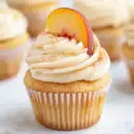 Peaches & Cream Cupcakes Recipe